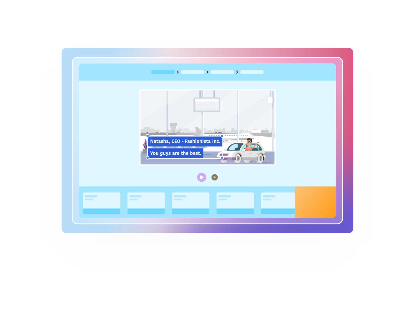 Fácil edición y personalización de texto
